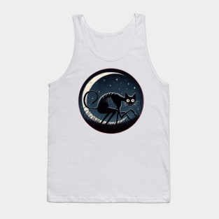 horror cat Tank Top